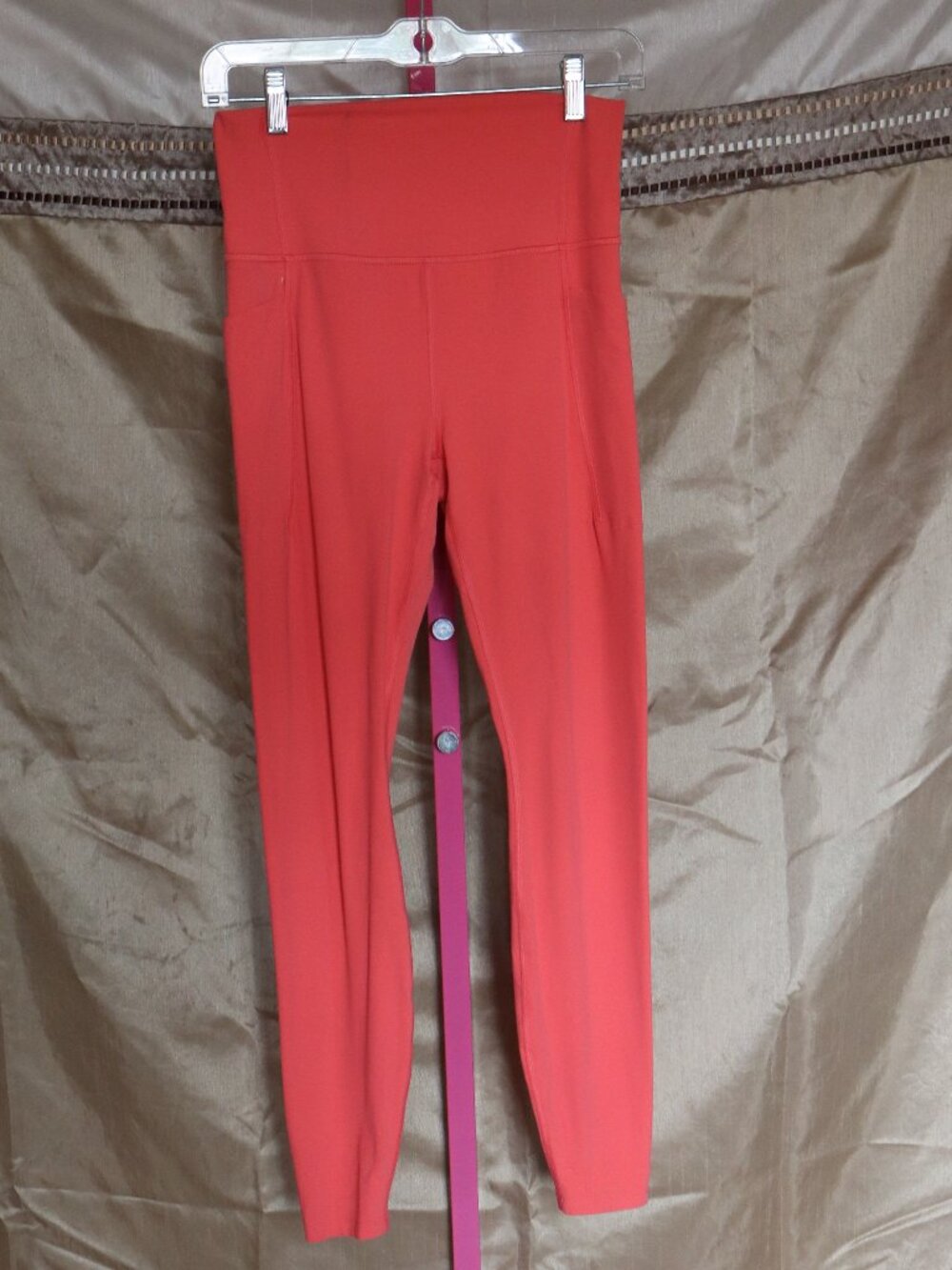 All in Motion, Every Day Soft High Rise Yoga Pants, Coral Light weight- Medium